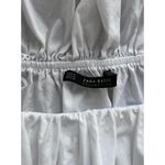 Zara Top Blouse Size Medium Off Shoulder Flirty Party Casual Dressy Photo 4