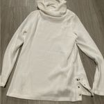 Liz Claiborne Cream Cowl Neck Sweater Photo 0