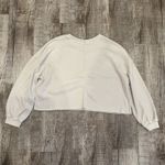 Project Social T Los Angeles Cheers Cropped Sweatshirt Gray Red Graphic Size L Photo 5