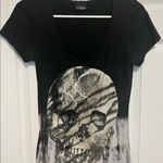 Daytrip black skull short sleeve shirt in small Photo 0