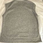 BCBGMAXAZRIA BCBG MAX AZARIA- "bastian" heather grey sleeveless sweatshirt top Photo 5