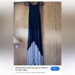 Michael Stars  maxi dress large elastic waist higher in front Photo 1