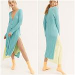 Free People • skinny mini ribbed duster cardigan sweater Photo 33