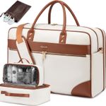 Weekender Travel Bag, Carry On Overnight Duffle Bag with Laptop Compartment, 4PCS Gym Duffel Bag for Women Photo 0