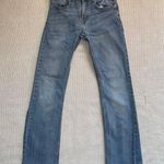 Levi's Womens Levi’s Denim Medium Wash Straight Leg Jeans Sz 24x26 Mid Rise Photo 1