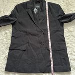 Madewell Jacket The Relaxed Blazer in Softdrape True Black M NWT New Photo 11