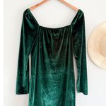 Princess Polly  | NWT Star Power Velvet Mini Dress Green | Sz 4 Photo 11