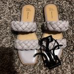 Time & Tru Women’s  purple double braided sandals. New! Size 7 Photo 0