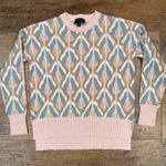 Laundry by Shelli Segal Hi-Low Jacquard Crewneck Sweater Photo 0