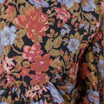 NWT Showpo Henny Midi Long Sleeve Split Dress in Dusk Floral Size 14 Pink Photo 13