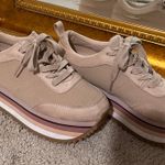 ZARA Basic Platform Pink Sneakers Photo 2