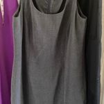 Tahari  Charcoal Dress 12 Photo 0