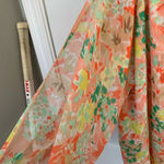 BCBGMAXAZRIA BCBG Floral Multi-Color Top Photo 2