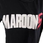 Maroon 5 Red Pill Blues Tour Concert Short Sleeve Black T Women’s S 2018 Graphic Photo 3