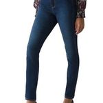 White House | Black Market WHBM Size 00 High-Rise Cashmere Denim Skinny Jeans Photo 0