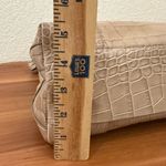 Furla Piper Cartella Sabbia /Beige Croc Embossed Leather Tote Satchel Crossbody Photo 11