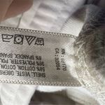 Anthropologie Women's Ivory Cropped Joggers M Snap Ankle Casual Pants Photo 5