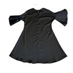 &merci Merci Italia Satiny Black Bell Sleeve Dress *READ* Photo 1