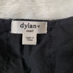 Dylan  Botanical Blooms Black Tunic Top  Photo 4