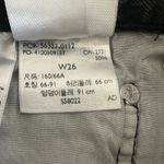 Levi's 501 Jean Shorts Womens 26 Black High Waisted Distressed Retro 90s Grunge Photo 5