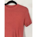 American Giant Coral Ribbed Short Sleeve Crewneck T Photo 2