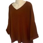 Grade & Gather Anthropologie  Oversized Top Size Small V neck Photo 1