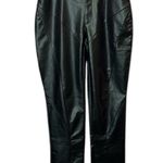 Tiger Mist Black PU Faux Leather High Waist Straight Leg Pant. Size S Photo 1
