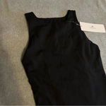 CRZ Yoga NWT  Butterluxe Sleeveless Bodysuit High Neck Black size XXS Photo 3