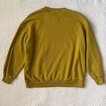 American Eagle Amazingly Soft Mustard Yellow Crewneck Sweatshirt Size Small Photo 1