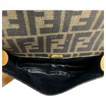 Fendi Vintage 1980s Zucca FF Crossbody Purse – Flaws Photo 9
