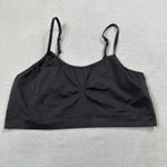 No Boundaries  2 Pack Sports Bra Crop Top Bralette XL Black Seamless Adjustable Photo 4
