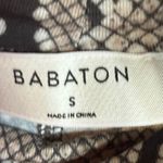 Aritzia NWT  Babaton Larry Grey Snakeprint Long Sleeve Top Sz S Photo 5
