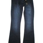 Buffalo New NWT $99 Designer David Bitton Jeans Womens 25 X 33 Mid Rise Flare Dk Photo 0