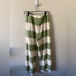 RITA ROW X FREE PEOPLE EMMY PANT Striped Wide Leg Size M Fall Layers Summer Green Size M Photo 3