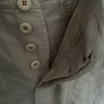 Free People Alpha Utility Mini Off-White Button Skirt Photo 2