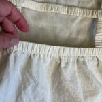 Isalis  Cotton square neck Cream Strappy back side pockets Mini Dress Photo 14