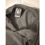 Windsor Black Mesh Long Sleeve Tie Front Crop Top Size M Photo 6