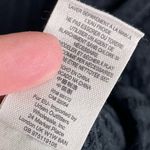 Free People  We the Free Waffle Thermal Wildcat Cowl Neck Top Size Large Black Photo 7