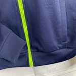 Ralph Lauren Active Womens Large Blue Green Crest Zip Up Track Jacket Logo Crest Photo 9