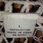 Rebellion  L White String Knit Open Tunic Vest Photo 2