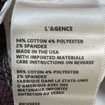 L'Agence Pants Womens 25 Pink Snake Print Margot Skinny High Rise Garnet Aurora Photo 5