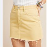 Boyish Corey Mini Denim Skirt in Honey Gold Size 2 Photo 2
