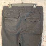 White Birch High Rise Joggers Black Drawstring Flap Pockets Women’s Size XL Photo 6