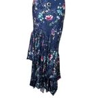 HOUSE OF HARLOW 1960 X REVOLVE Tania Slip Dress in Navy Floral Multi XS Luxury Blue Photo 4
