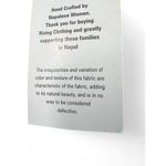 New NWT Rising International S Wide Leg High Rise Pants Cropped Striped Pleated Blue Photo 4