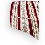 Vintage 90's GAP VNeck Button Front Striped Floral Halter Top Vest Red Size M Photo 10