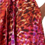 Natori Ombre Animal Print Dress Rent the Runway Preloved L $298 Pink Size L Photo 4