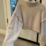 Urban Outfitters Cropped Cream Colored Sweater Photo 0