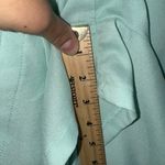 Tea & Cup  Women’s Romper Size S Sage Blue Green Open Back Spaghetti Strap Photo 9