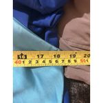 Vintage 90’s For Your Comfort Silk Slip Dress Aqua Blue Gown Cocktail Party Club Size L Photo 4